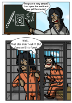 Prompt 14. 07.04.25 Goemons Heist Idea is not that good (Klein).png