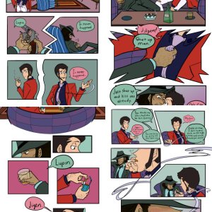Lupin the 3rd: Losing Your Nerve (SFW Pages)