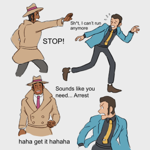 sounds like you need arrest