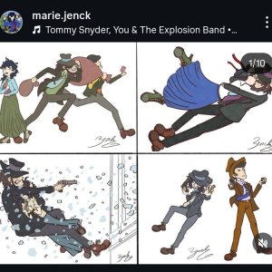 Fanarts (Canon & OC) Jigen & Maria