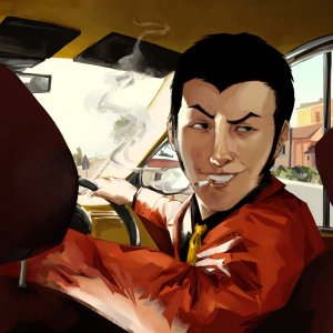 Lupin in the Fiat