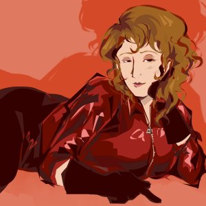 I was lezzing out for Fujiko while drawing this